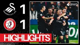 KNIGHT HEADER EARNS POINT! 💥 Swansea City 1-1 Bristol City | Highlights