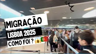 CHEGAMOS EM PORTUGAL 🇵🇹 IMIGRAÇÃO 2025