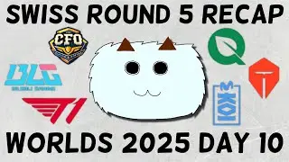 Worlds 2025 Day 10 Recap | Swiss Round 5 + Day 11 Predictions
