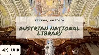 AUSTRIAN NATIONAL LIBRARY | VIENNA | AUSTRIA | WalkIn (4K HDR Walking Tour)
