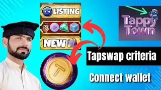 TAPSWAP  TAPPY TOWN | TAPSWAP WALLET CONNECT | 💎 TAPSWAP LISTINGS DATE | Bright vision1