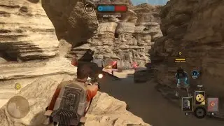 Star Wars Battlefront 1- Got Some Nice Bryar Pistol Kills in this Cargo Match