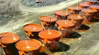 Amazing Scale !! Mass Production Process Of Pure Copper Inside Factory