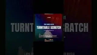 Free Turntable scratches sample kit Vol.1 #music #samplekit #sound
