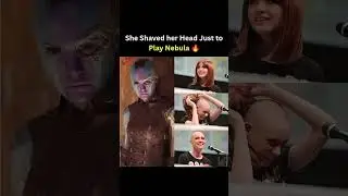 Not just a wig. She actually did THIS for Marvel! 😳🔥Respect the dedication! 🙌This is Karen Gillan &mdash;