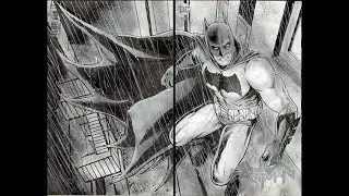 BATMAN Blank Sketch Cover
