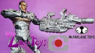 McFarlane Toys Dc Multiverse Dc Rebirth Cyborg Action Figure Review!