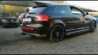 Audi S3 KO4 Antilag #Audi #s3 #quattro #antilag #insaneracing #stage2+