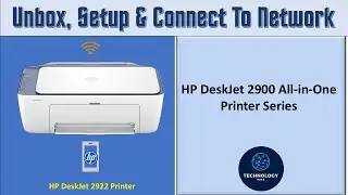 Принтер HP DeskJet 2922: распаковка, настройка, подключение к сети и использование