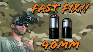 FAST FIX!! How to fix leaks on an Airsoft 40MM grenade #40mmairsoft
