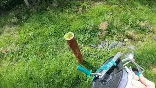 How to move an eletric fence ( STRIP GRAZING )