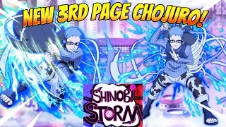 New Chojuro Character! | Roblox Naruto Strom