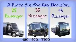 Mirage Limousines & Party Buses/Limo Buses for Weddings in the Phoenix metro area and more.