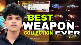 MY FREEFIRE ID WEAPONS COLLECTION കണ്ടോ നിങ്ങൾ 😹#freefire #freefiremalayalam#mnr444yt