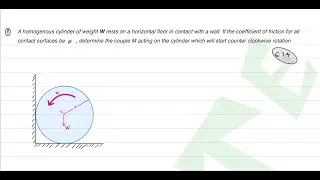 Friction engineering mechanics AK Tayal book problem 6.14