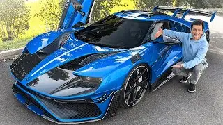 2 MILLION EURO! FORD GT by MANSORY. Test drive. Le Mansory.
