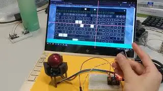 RP Micro RP2040 board QMK test with trackball