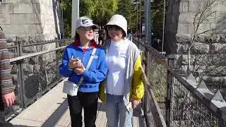 quebec maple trip Oct  2022 day 2 水晶瀑布