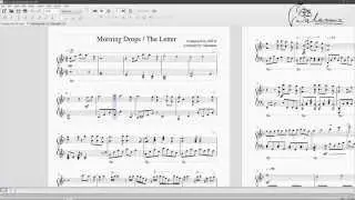 KIVA - Morning Drops/The Letter (Arr. Salamanz) (Piano Arrangement + Sheet Music Download)