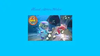 Xuli head above water song. She is telling Kyan to save her. Hee Hee