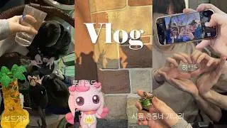 [Vlog] 종강하고 놀기만 하는 연말 브이로그 🍻🎠🎡 | 25.12 | 보드게임(텀블링몽키/엘도라도), 롯데월드, 홍대 밤샘 | 영상일기(2)