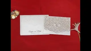 Laser Cut Wedding Card (107)