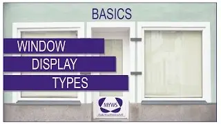 VISUAL MERCHANDISING BASICS #1: The 3 Types of Shop Window Display