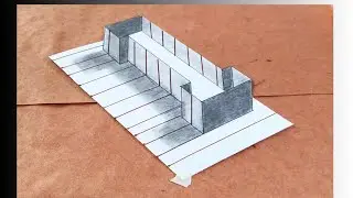 1 3D drawing ।। Easy 3D Art।।