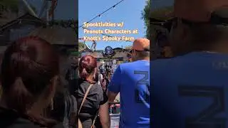 Spooktivities w/ Peanuts Characters Dancing to Monster Mash 10/10/24: 2024 Knott's Spooky Farm