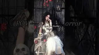 POV - you are HORROR queen 😨 #shorts #viral #trending #horror #queen