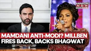 Mamdani Turns Anti-Modi? Millben Backs Bhagwat: NYC Showdown Erupts Over RSS Msg Event | Watch