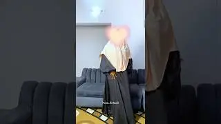 How to cut and sew instant hijab