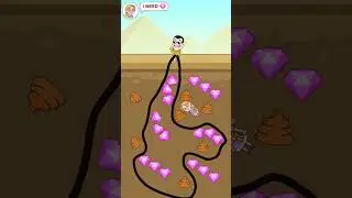 Funny Cool Gold Miner Game | Best Puzzle Game #gameplay #funnypuzzle #puzzle