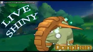 LIVE Shiny Donphan (245) DexNav Encounters in Pokemon ORAS