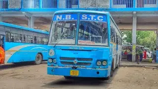 NBSTC HIGH SPEED DRIVING | NBSTC COOCHBEHAR DEPOT | ASHOK LEYLAND TOP SPEED 🔥 |