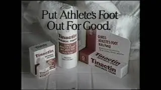 Tinactin commercial (1989)