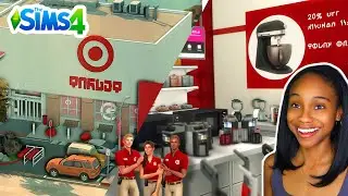 Theres Finally a Target In The Sims 4 for me to be dululu in ✨ Maxis Match | Free DL Available NOW !