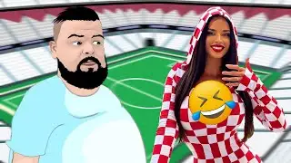 😂🏆⚽ بيلو في قطر لمشاهدة كأس العرض
