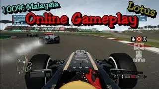 F1 2013 | Multiplayer Online Gameplay | 100% Malaysian GP | HD | Codemasters