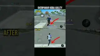 KODA -💀 AFTER UPDATE 🔥 free fire koda character ability after update #ffa2bgaming