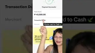ATOME CARD TO CASH | CASHOUT
