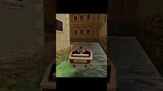 Fire from boat in Venice - Tomb Raider 2 Remastered