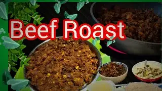 അച്ചായത്തി Beef Roast/ The art of beef roast/ ക്രിസ്തുമസ് special Beef Roast/ബീഫ്ഉലർത്ത്/Nirrem Cafe
