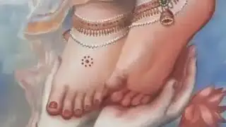 राधा रानी के चरण🙏🌹