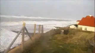 Storm over Lønstrup