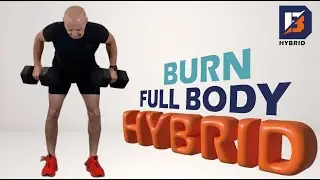 Hybrid Workout I Full Body Strength and Cardio  with Dumbbells | High Intensity