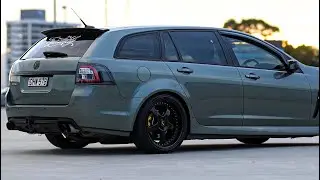 Taking my SS WAGON to a Car Meet (COPS COME)