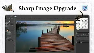 Как изменить разрешение изображения в GIMP (четкие детали)