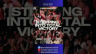 Stepping into Total VICTORY 💪#revivalisnow @FiveFoldChurch  @ApostleKathrynKrick #service
