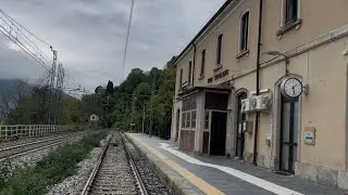 QUESTO TRENO PASSA nell'ULTIMA STAZIONE ITALIANA prima DEL CONFINE CON LA SVIZZERA